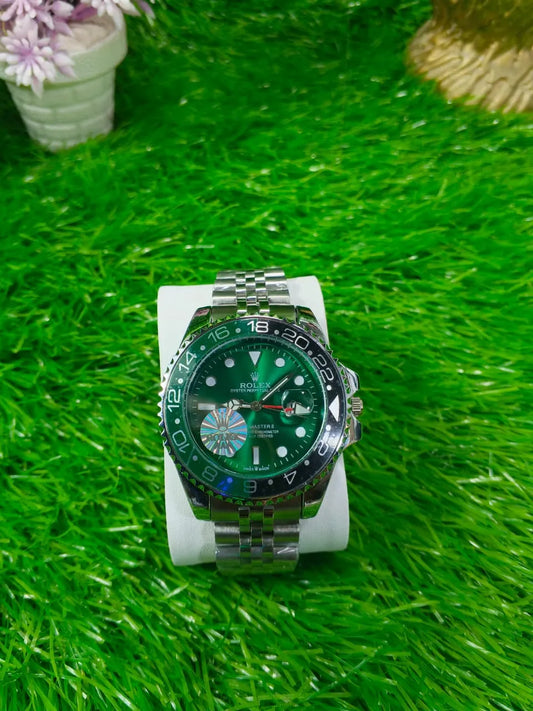 Men’s Two Tone Rotating Bezel Stainless Steel Sports Watch