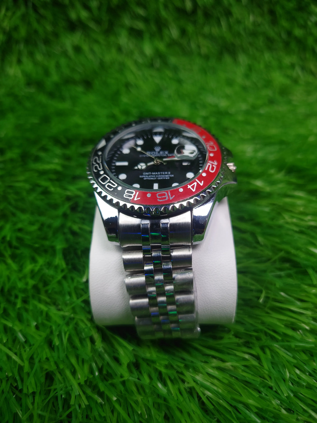Men’s Two Tone Rotating Bezel Stainless Steel Sports Watch