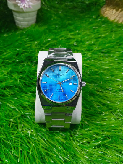 Men’s Stainless Steel Bracelet Watch with Date