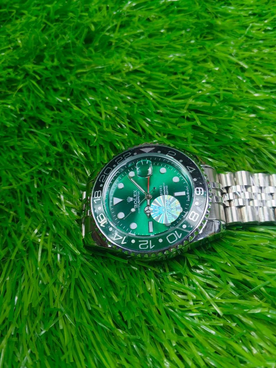 Men’s Two Tone Rotating Bezel Stainless Steel Sports Watch