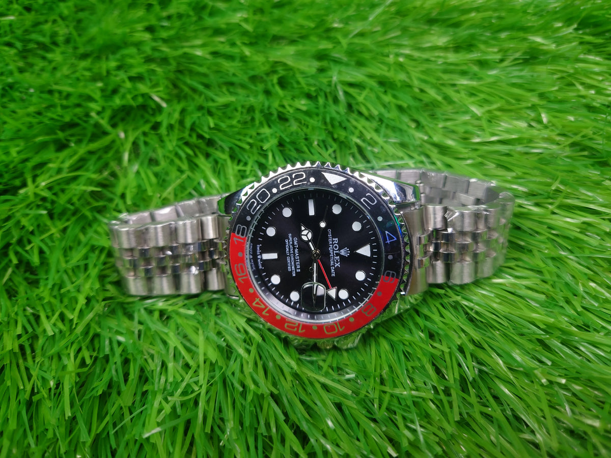 Men’s Two Tone Rotating Bezel Stainless Steel Sports Watch