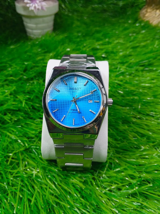 Men’s Stainless Steel Bracelet Watch with Date
