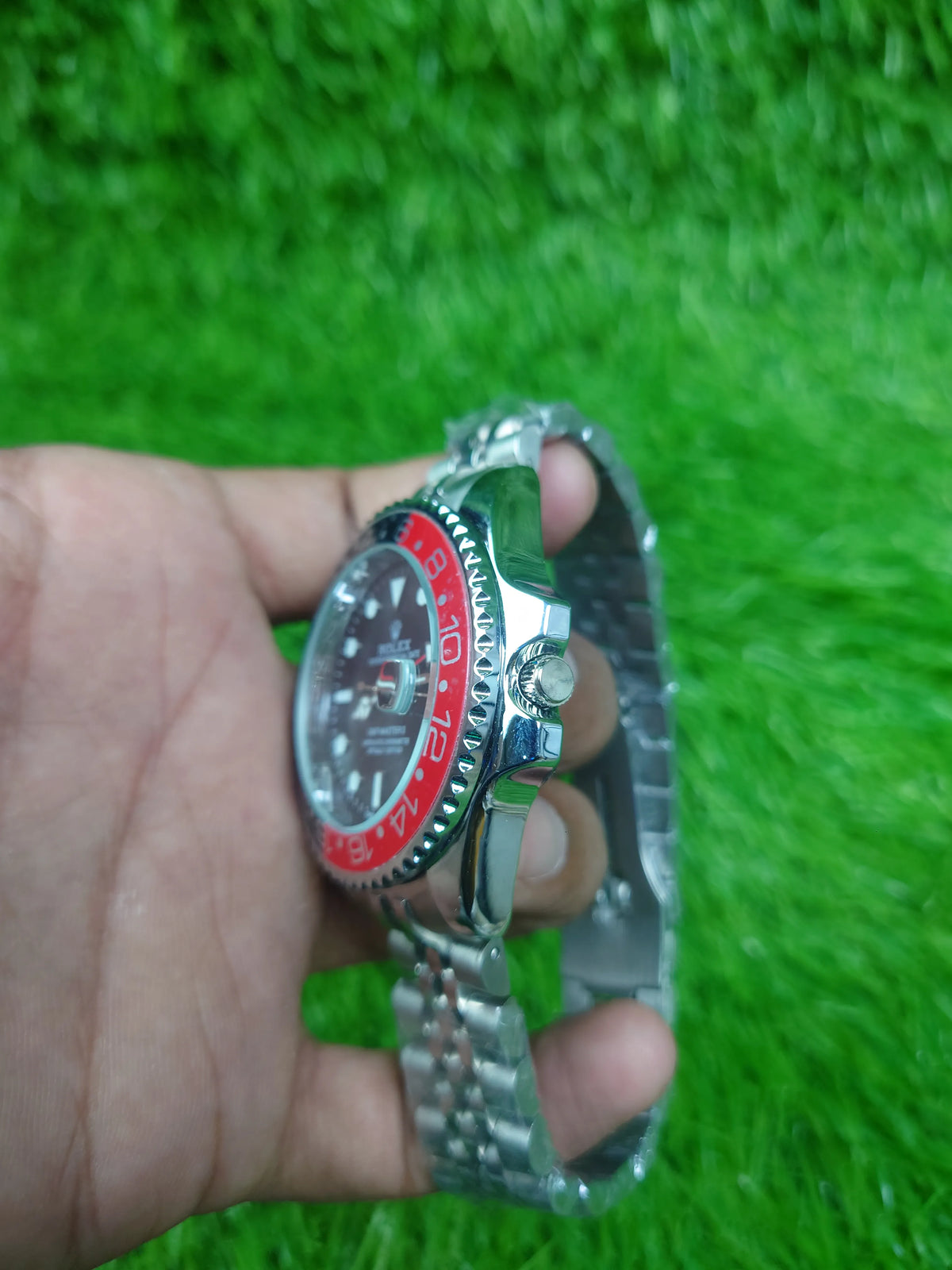 Men’s Two Tone Rotating Bezel Stainless Steel Sports Watch